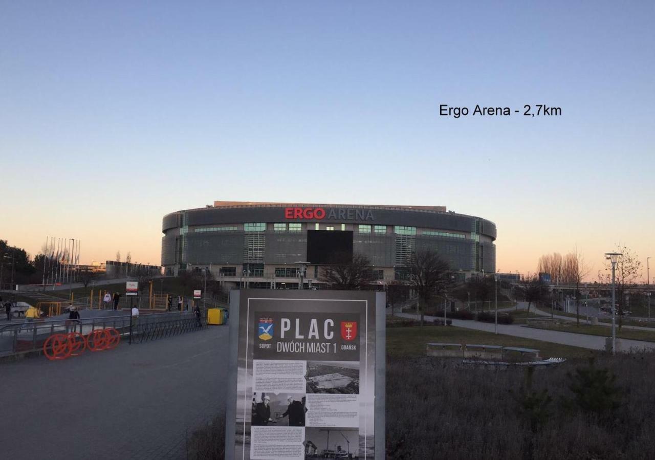 Apartament Pod Lasem Danzica Esterno foto